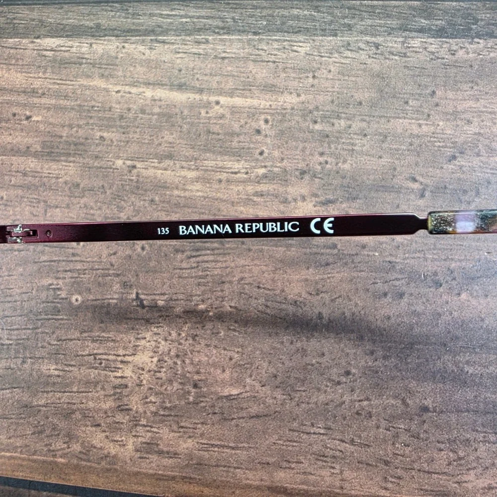Banana Republic BAILEE ORU6 135 Eyeglasses Women's Burgundy Tortoise FRAMES ONLY